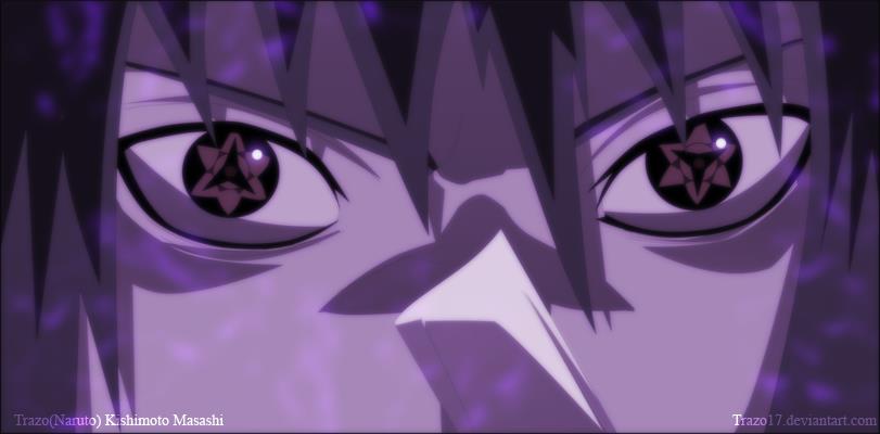 sasuke uchiha mangekyou sharingan wallpaper