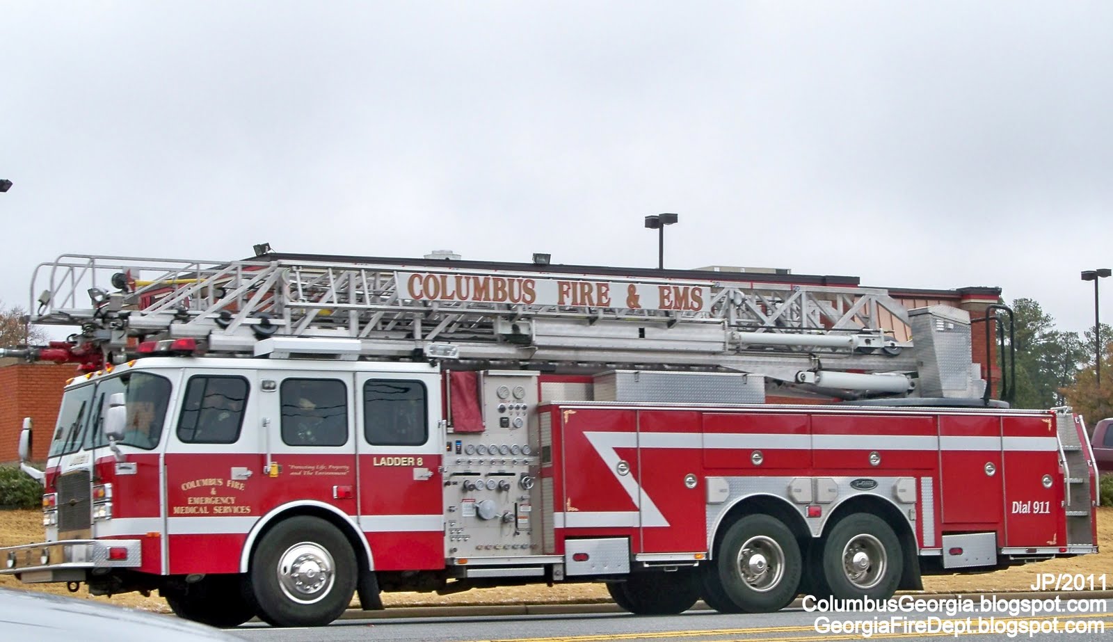 Fire Truck Ladder