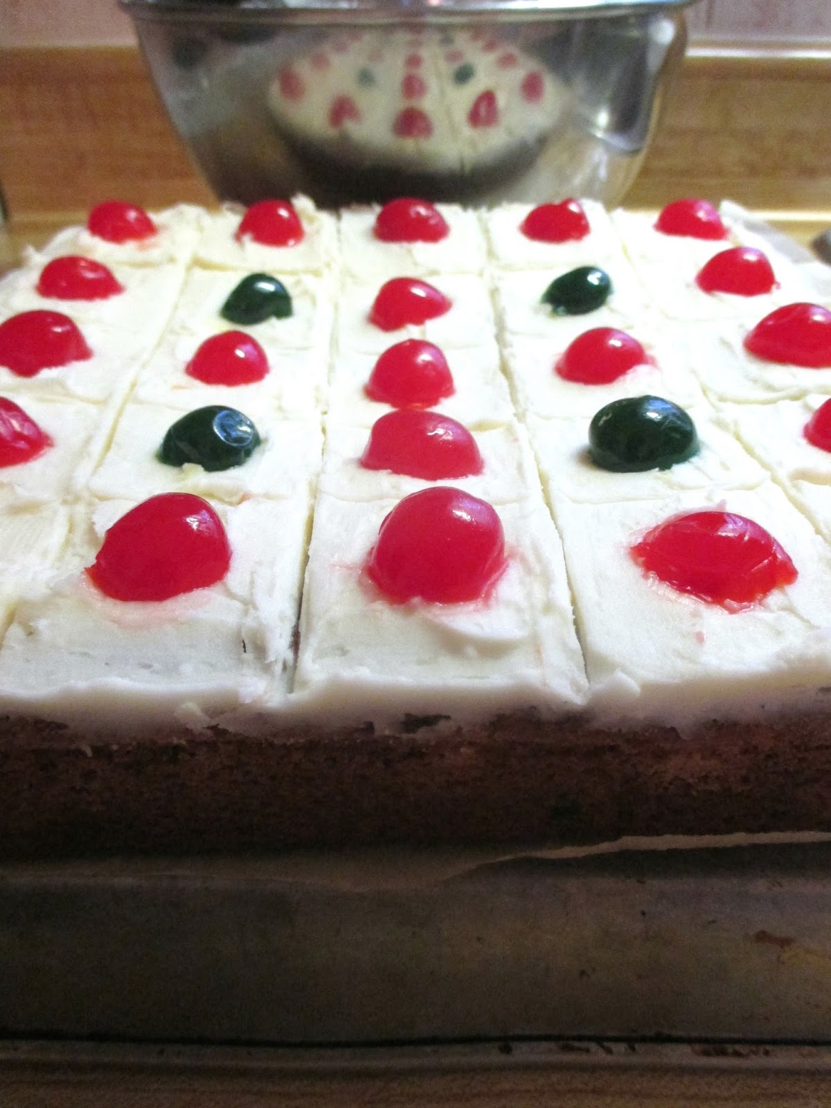 Just my Stuff Cherry Cake Squares