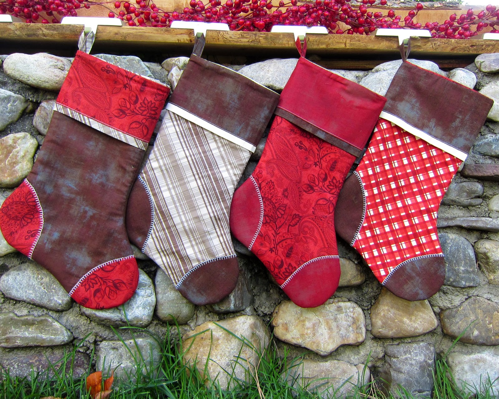 Yards And Yards Cozy Cabin Christmas Stockings