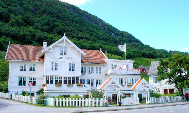 After lunch at the picturesque Utne Hotel, the current owner told us about the friendly ghost, Mother Utne, who continues to manage this inn after her passing. Mother Utne is just one of the ghosts we'll meet along the way on our journey through Norway.