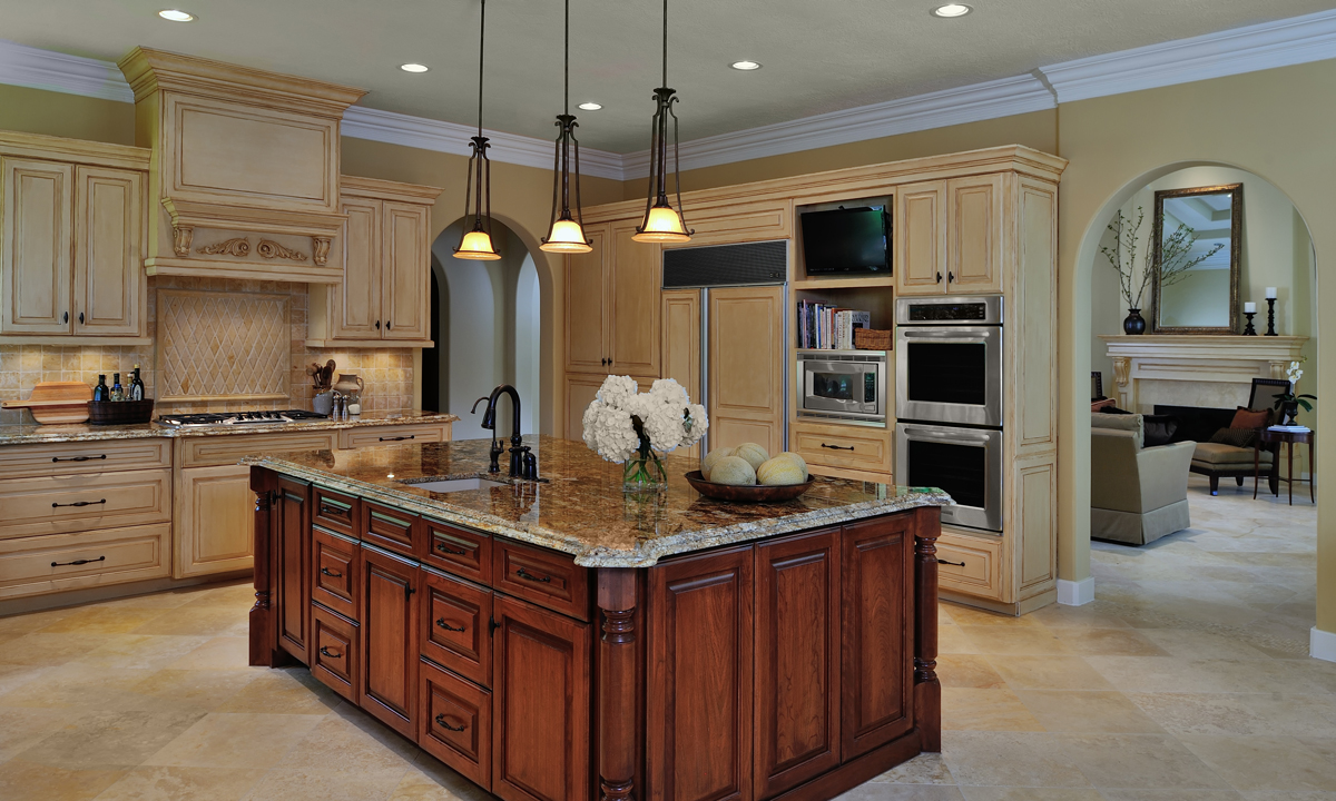 Design in the Woods: Traditional Kitchen Remodel - Before and After