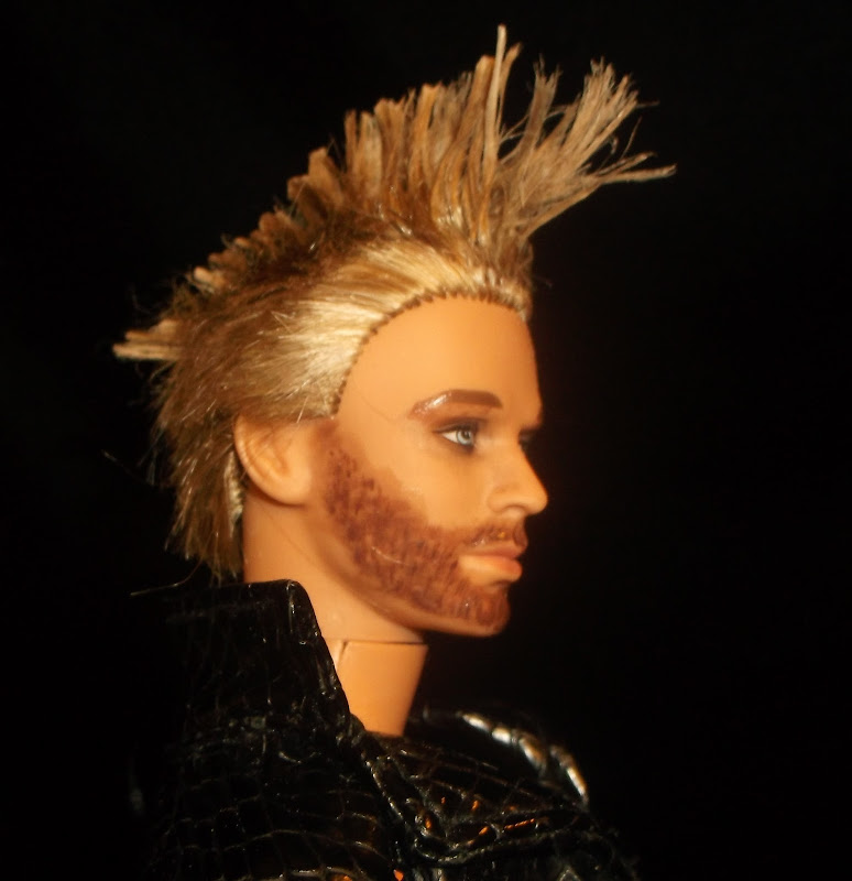 Myann's OOAK one of a Kind Gothic Ken Dolls title=