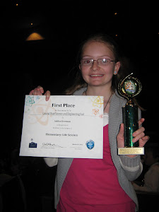 1st place at the BYU science fair