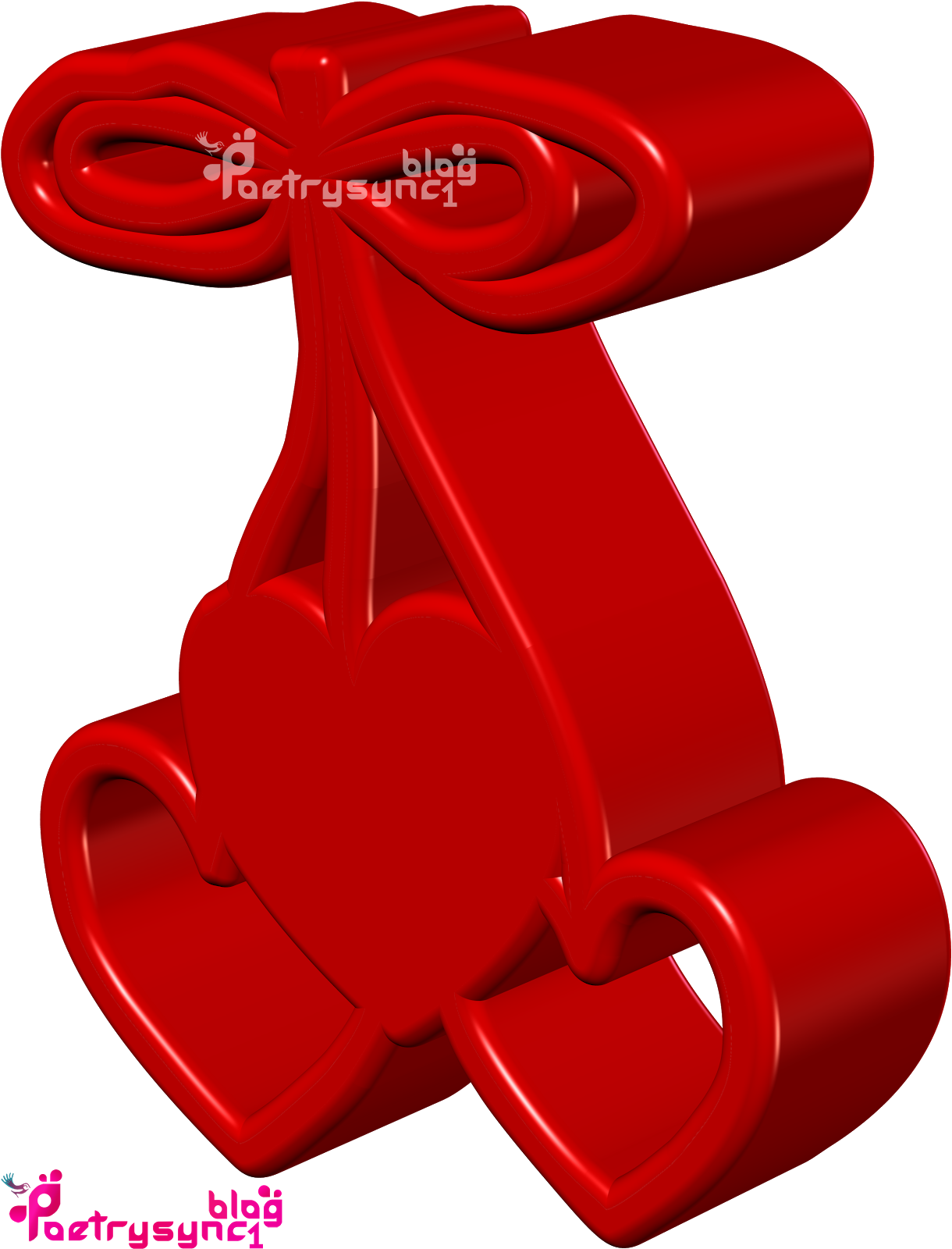 Love-3D-3-Hearts-Image-Wallpaper-In-Red-Colour-By-Poetrysync1.blog