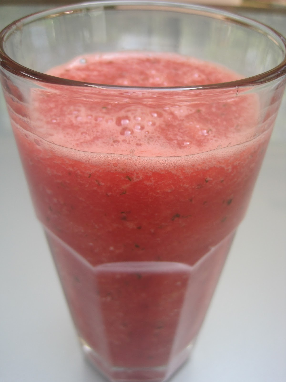 Watermelon Mint Slushie Perfect for Pregnancy