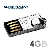 Pen Drive 4GB Super Talent Pico C - STU4GPCS