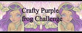 Crafty Purple Frog Challenge