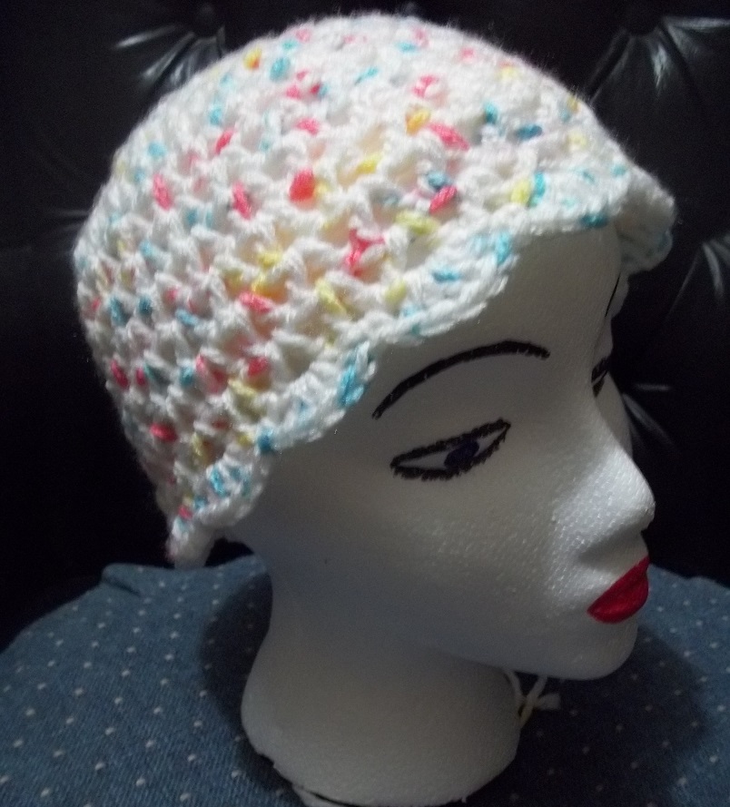 Hot Off The Hook Cotton Candy Spring Hat