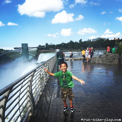 On Luna Island Niagara Falls