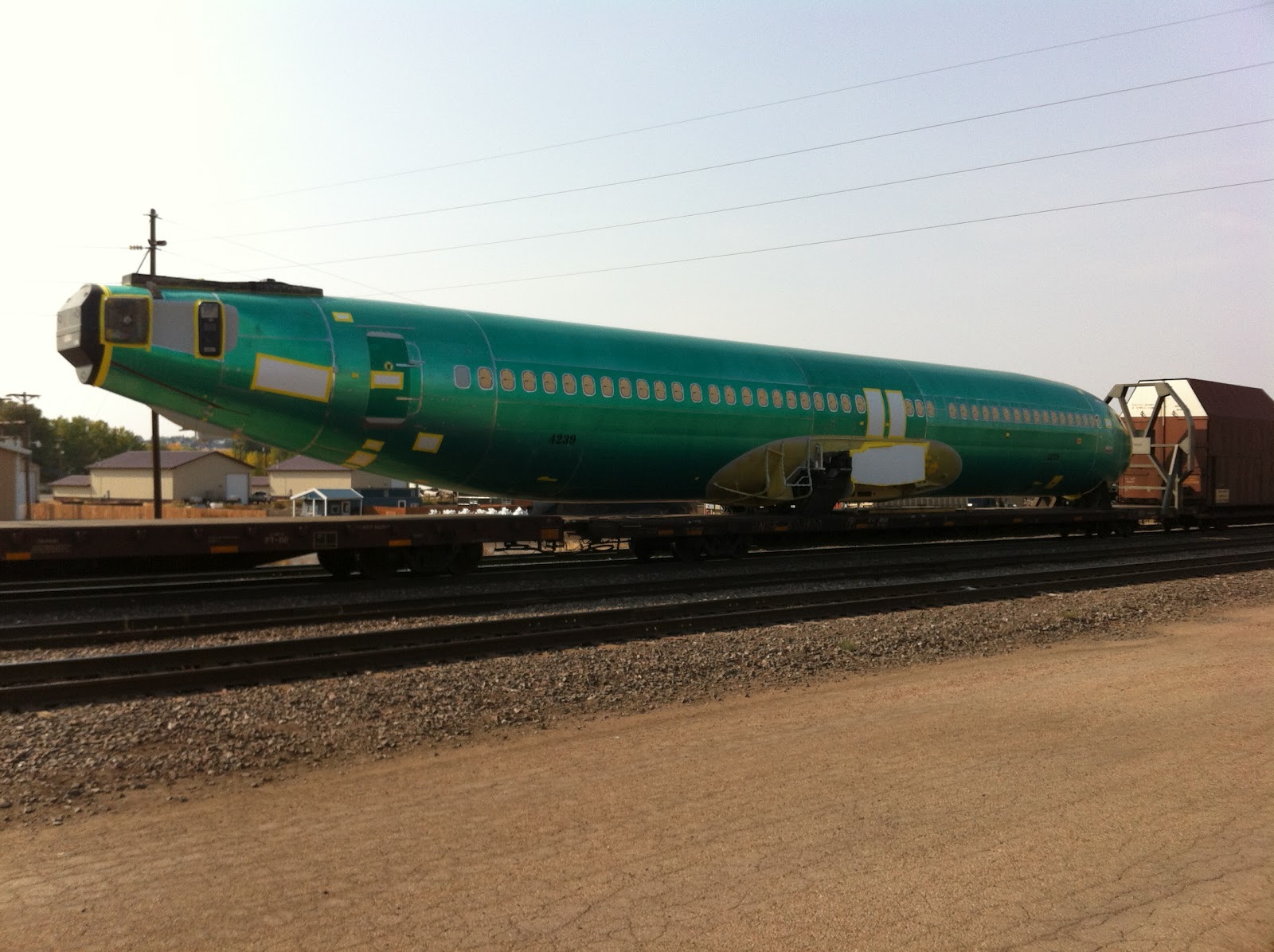 Ogden Brothers Trains Photo of the Week Boeing on BNSF