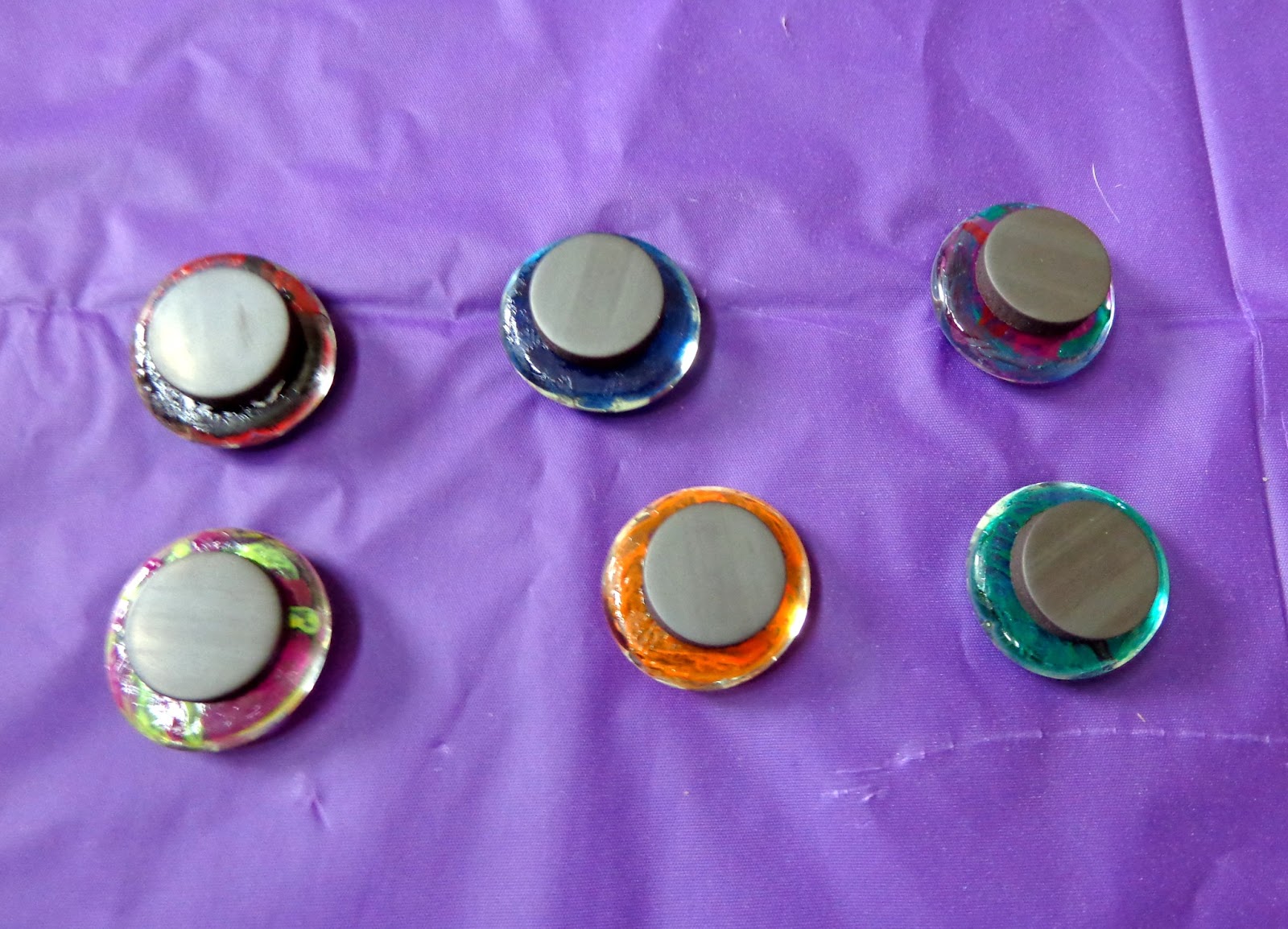 DIY for Mommies Painted Glass Bead