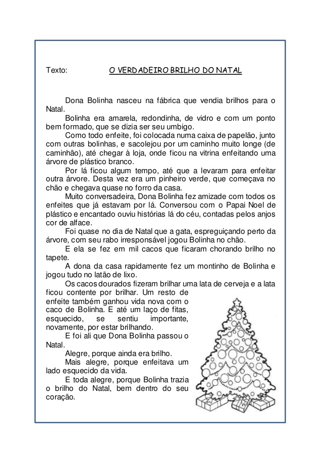 Rosearts- Atividades para imprimir: Textos sobre o natal