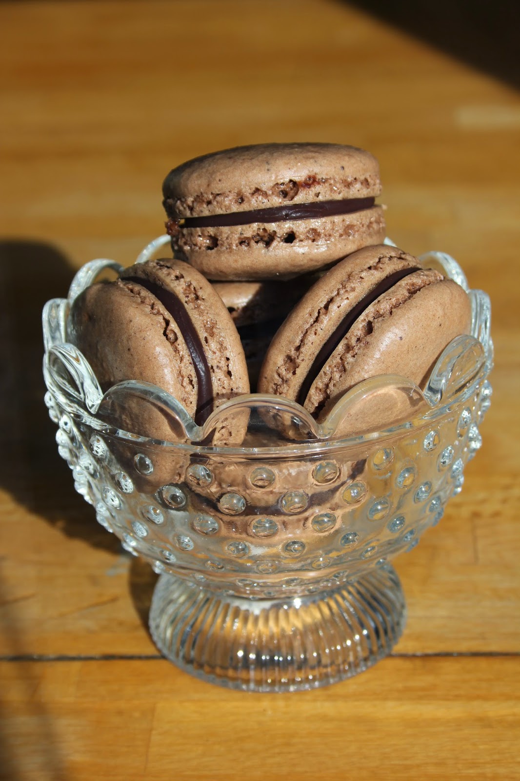 Passion for Baking Chocolate Caramel Macarons