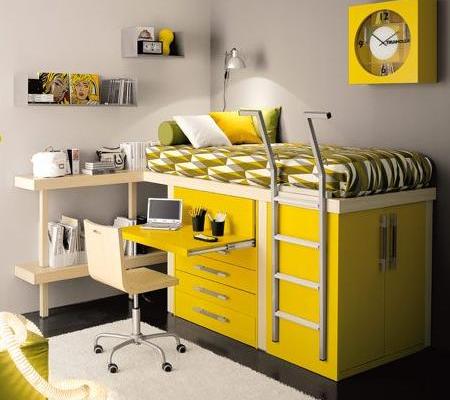 DORMITORIO CON MESA DE ESTUDIO