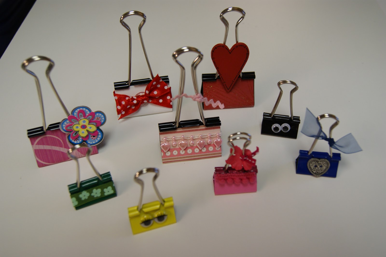 michelle paige blogs Got Cards?Decorative Binder Clips