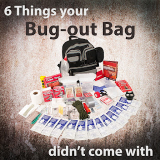 6 Things your bug-out bag didn't come with