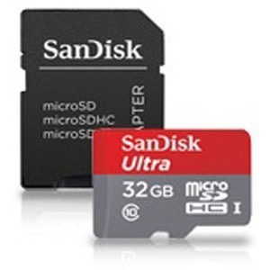 Cartão Micro Sd Sdhc 32gb Ultra Sd Sandisk Classe 10 48mb/s