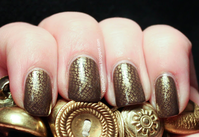 Snakeskin Stamp Nails