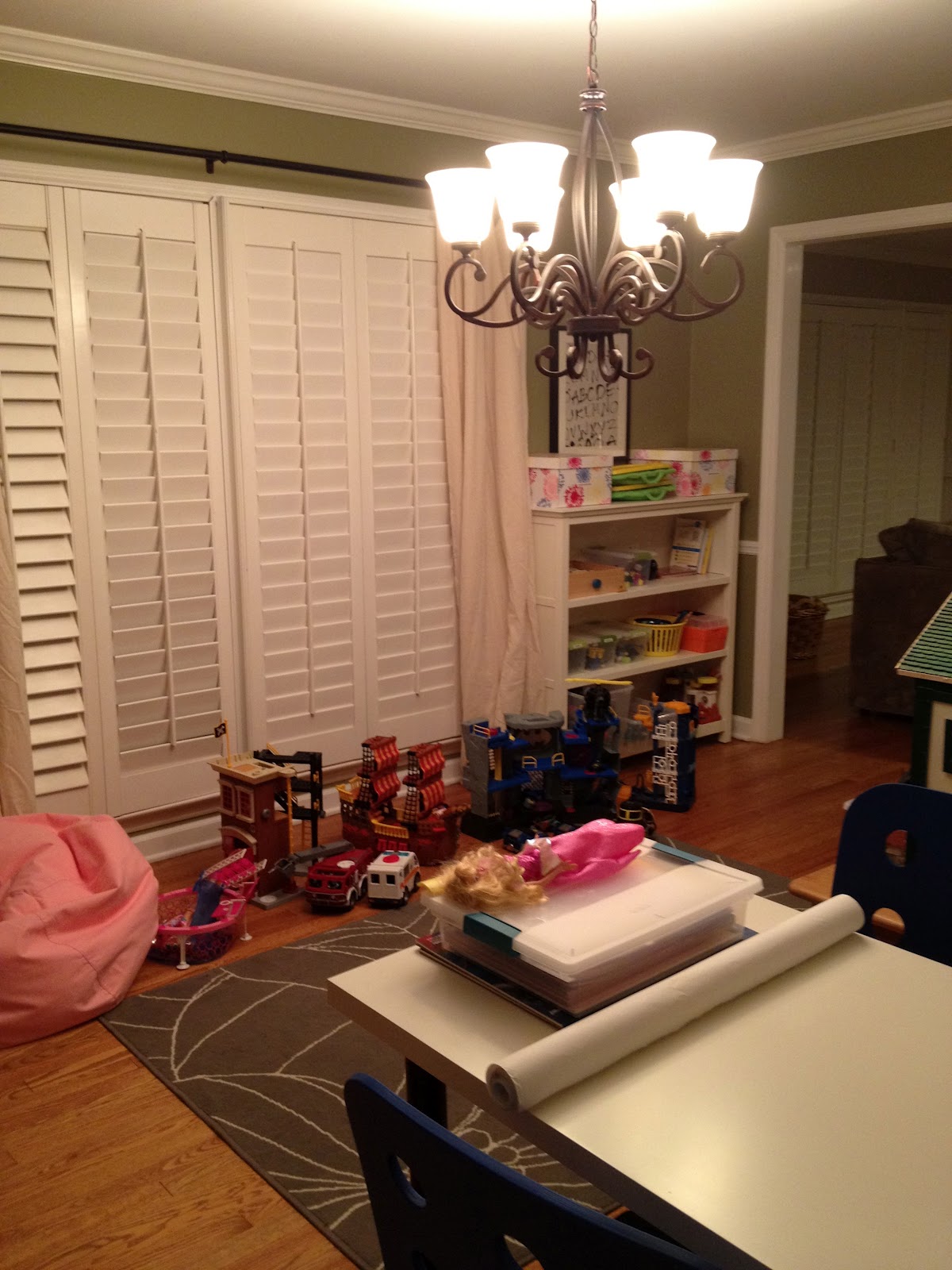 Turn a Dining Room into a Playroom The DIY Bungalow