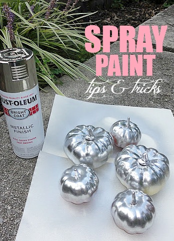 LiveLoveDIY: 10 Spray Paint Tips: What You Never Knew About Spray Paint