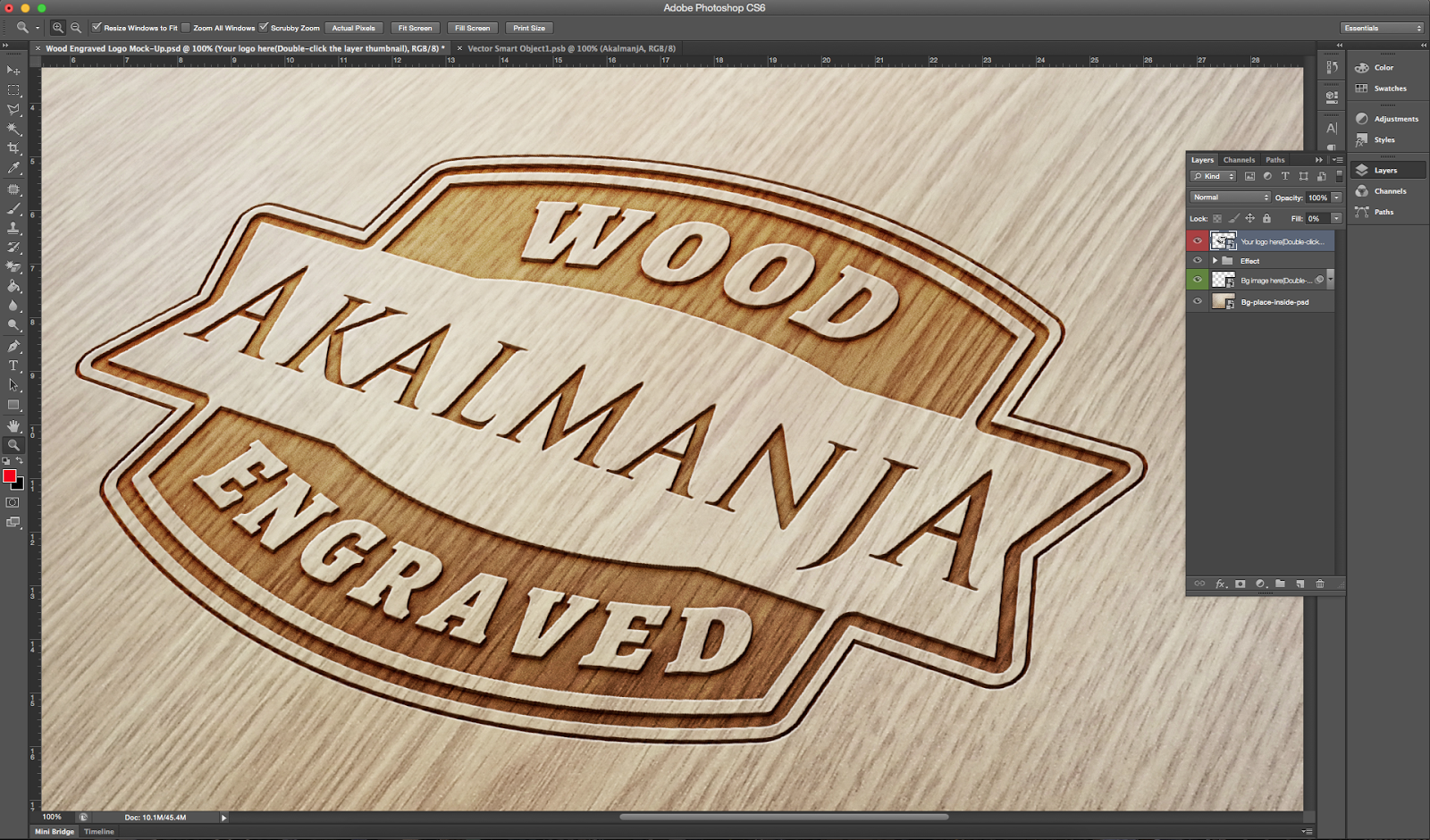 Download Cara Menggunakan Mock Up Di Photoshop Video Tutorial Akalmanja PSD Mockup Templates