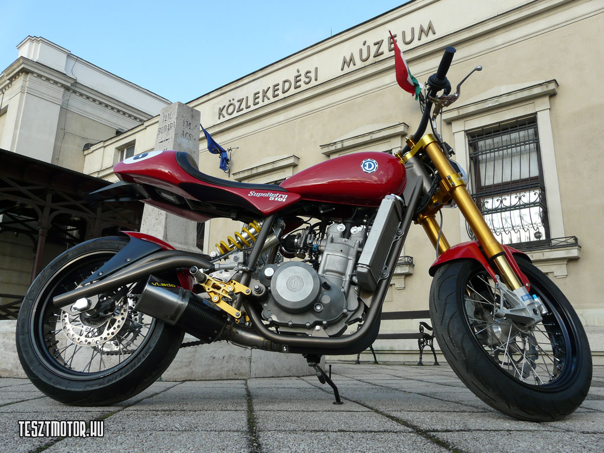 Danuvia SupeRetro 510i - Modern Cafe Racer - way2speed