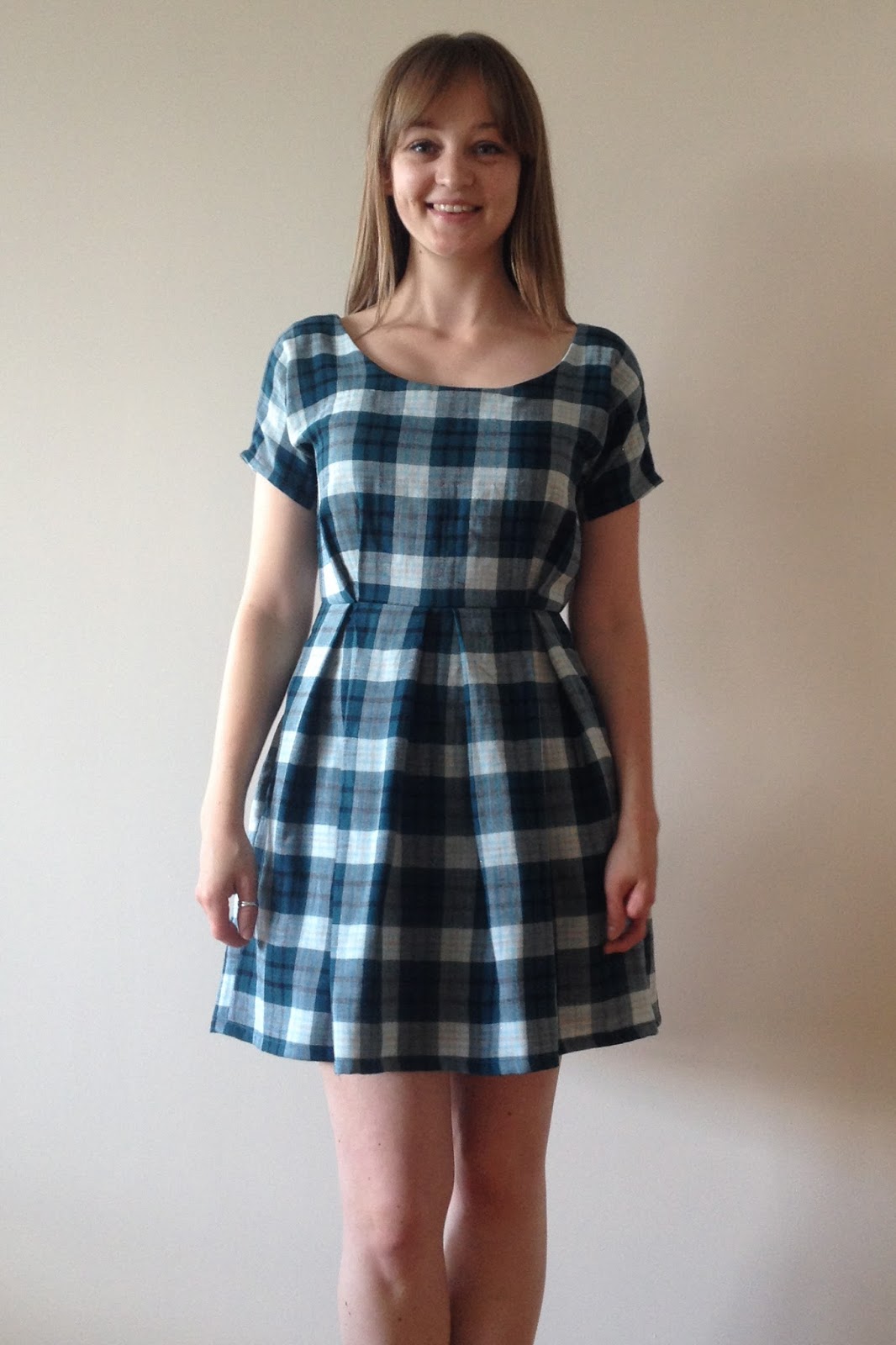 Diary of a Chain Stitcher Plaid Double Gauze Zeena Dress (and a US