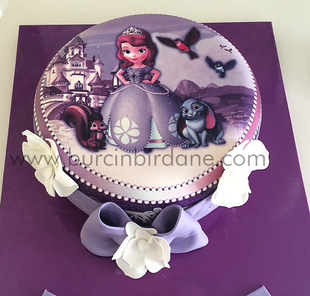 BURÇİN BİRDANE BUTİK PASTA TASARIMI Prenses Sofia Pastası