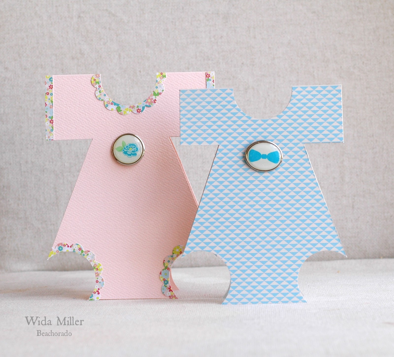 GCD Studios Make Baby Onesie Cards