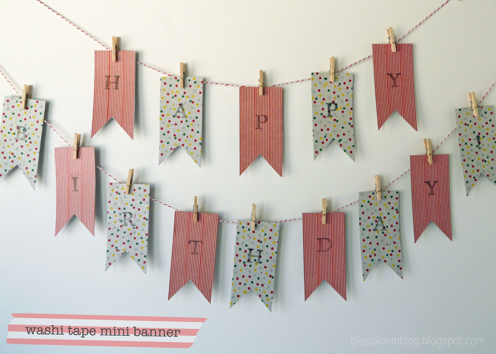 [Party] Washi Tape Decorations