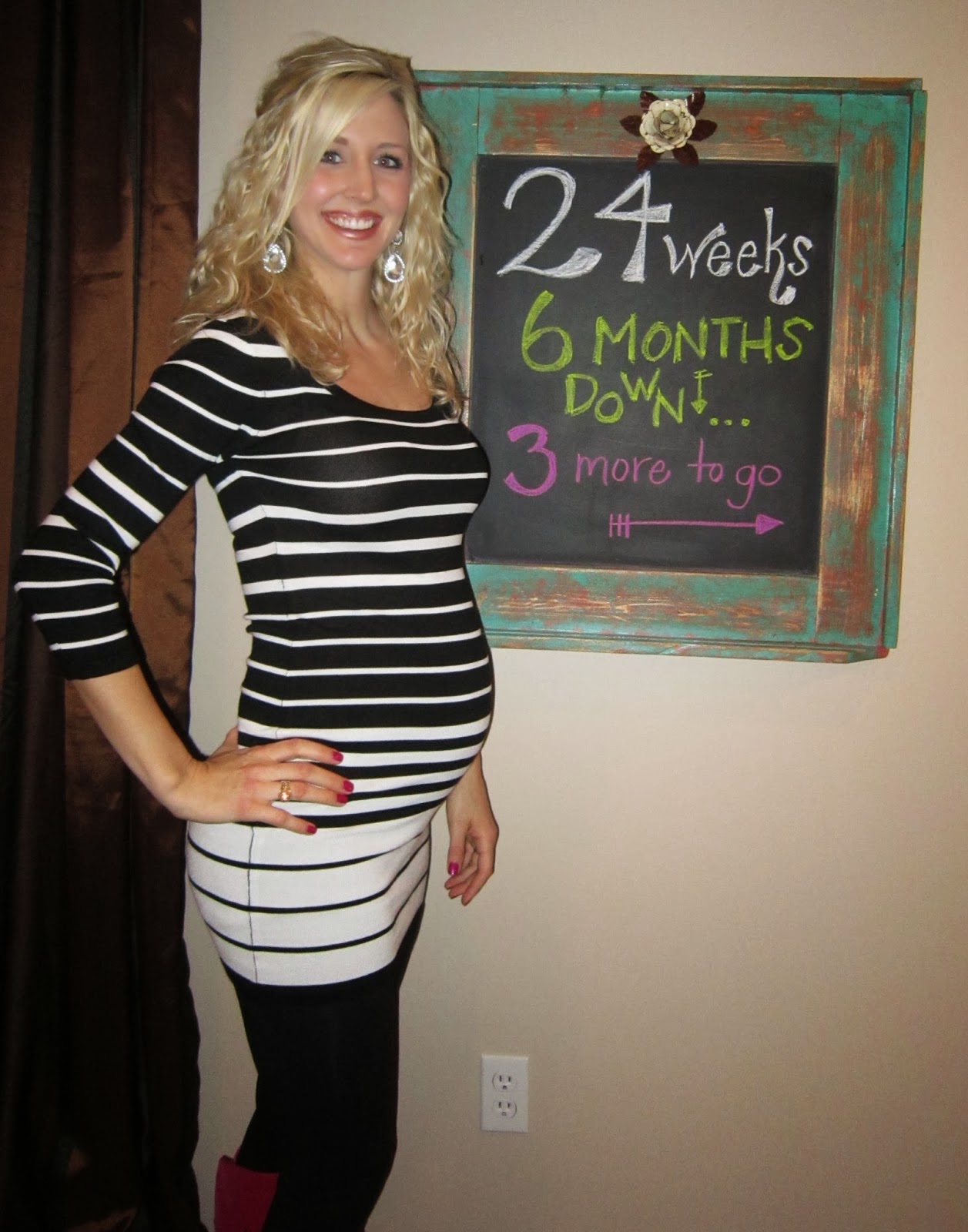 life as lipscombs pregnancy chalkboard tracker preganancy tracker
