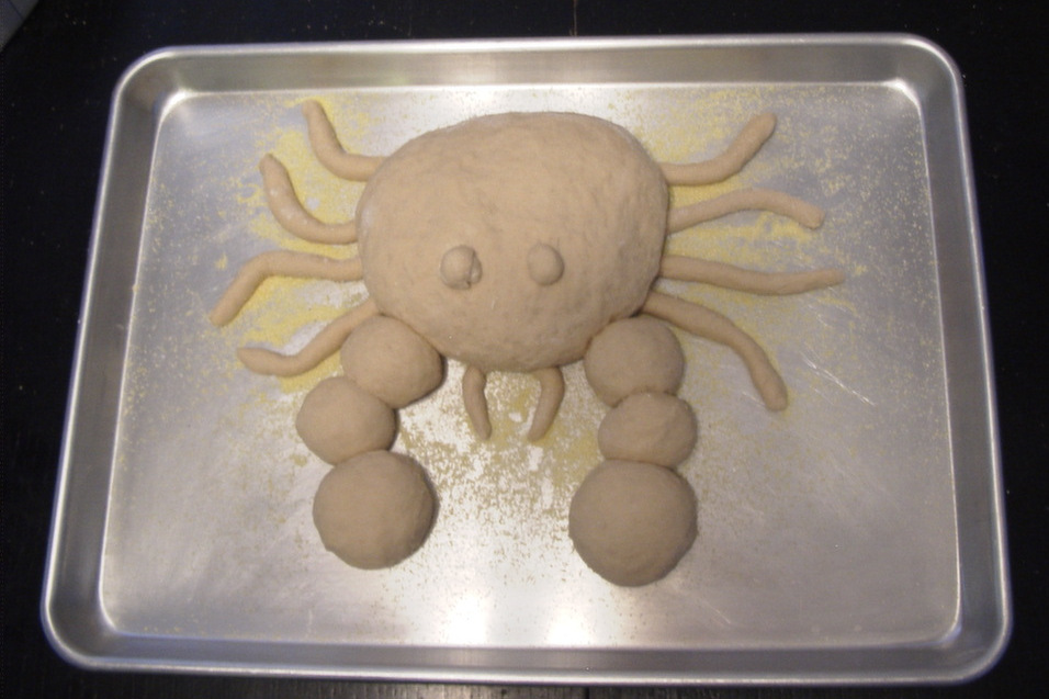 Cookistry How to Make CrabShaped Bread