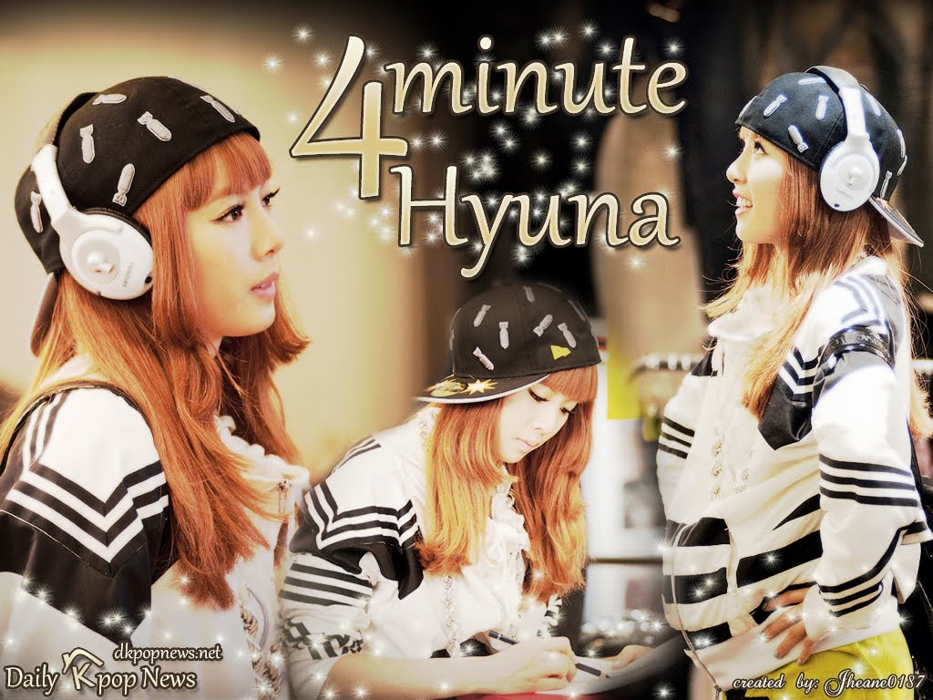 Hyuna 4Minute Wallpaper