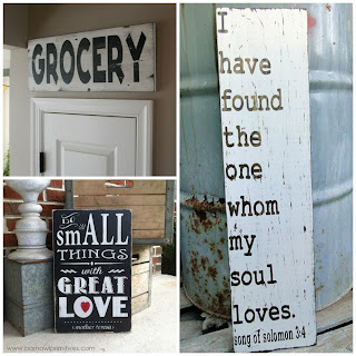 diy wood quote signs