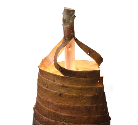 Econotas.com: lámpara de madera, diseños naturales