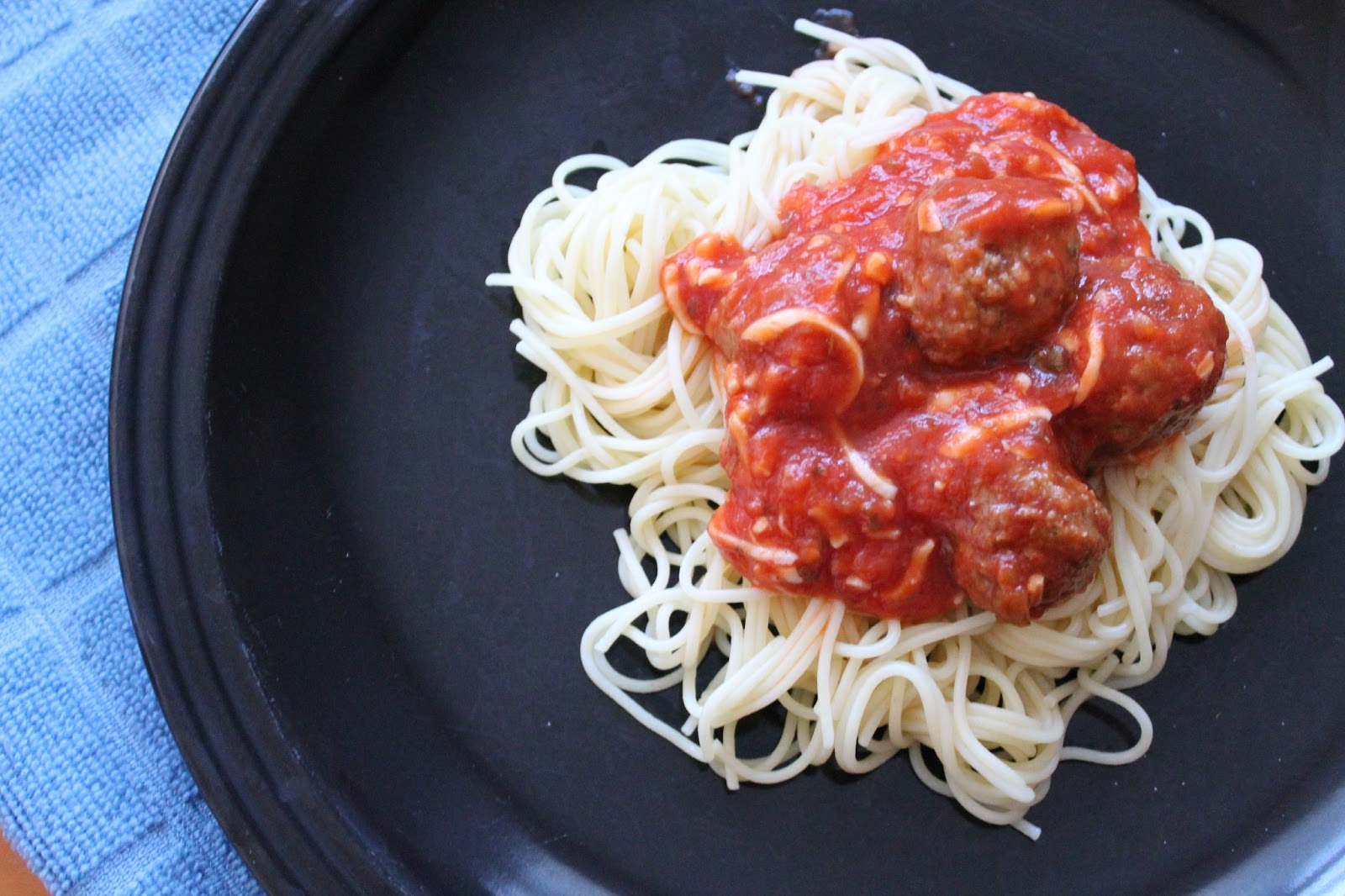 Slow Cooked Meatballs and Marinara The Happy Flammily