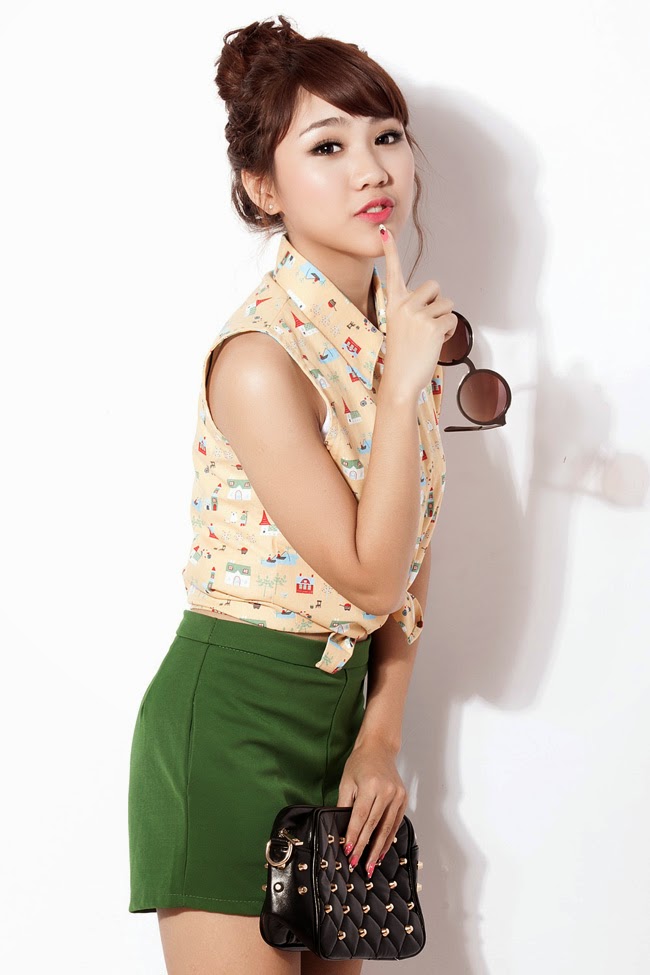 Miss Teen Thu Trang đẹp phong cách cá tinh