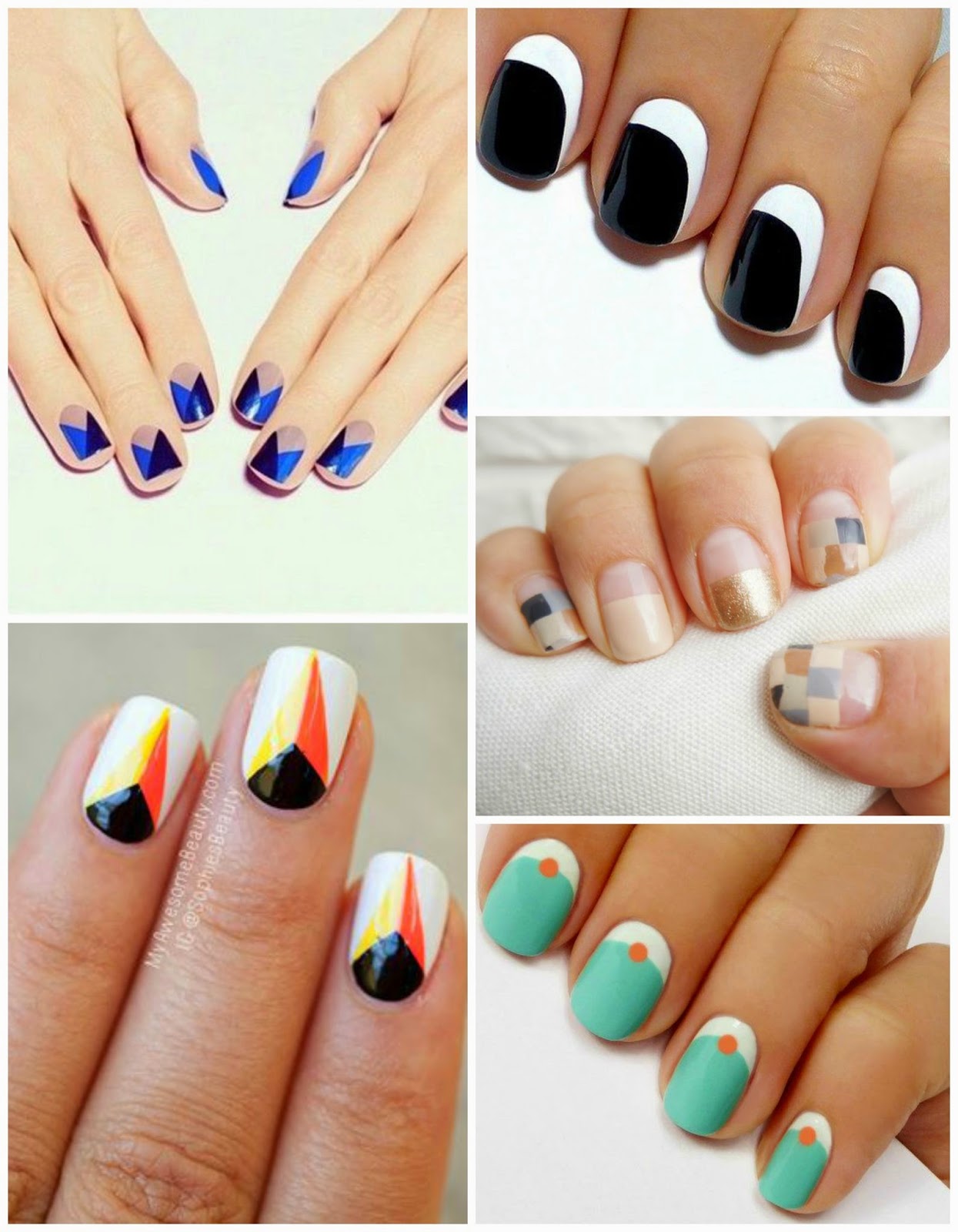 Kelly Platts: Geometric Nail Art Geometric Nail Art - Kelly Platts: Geometric Nail Art