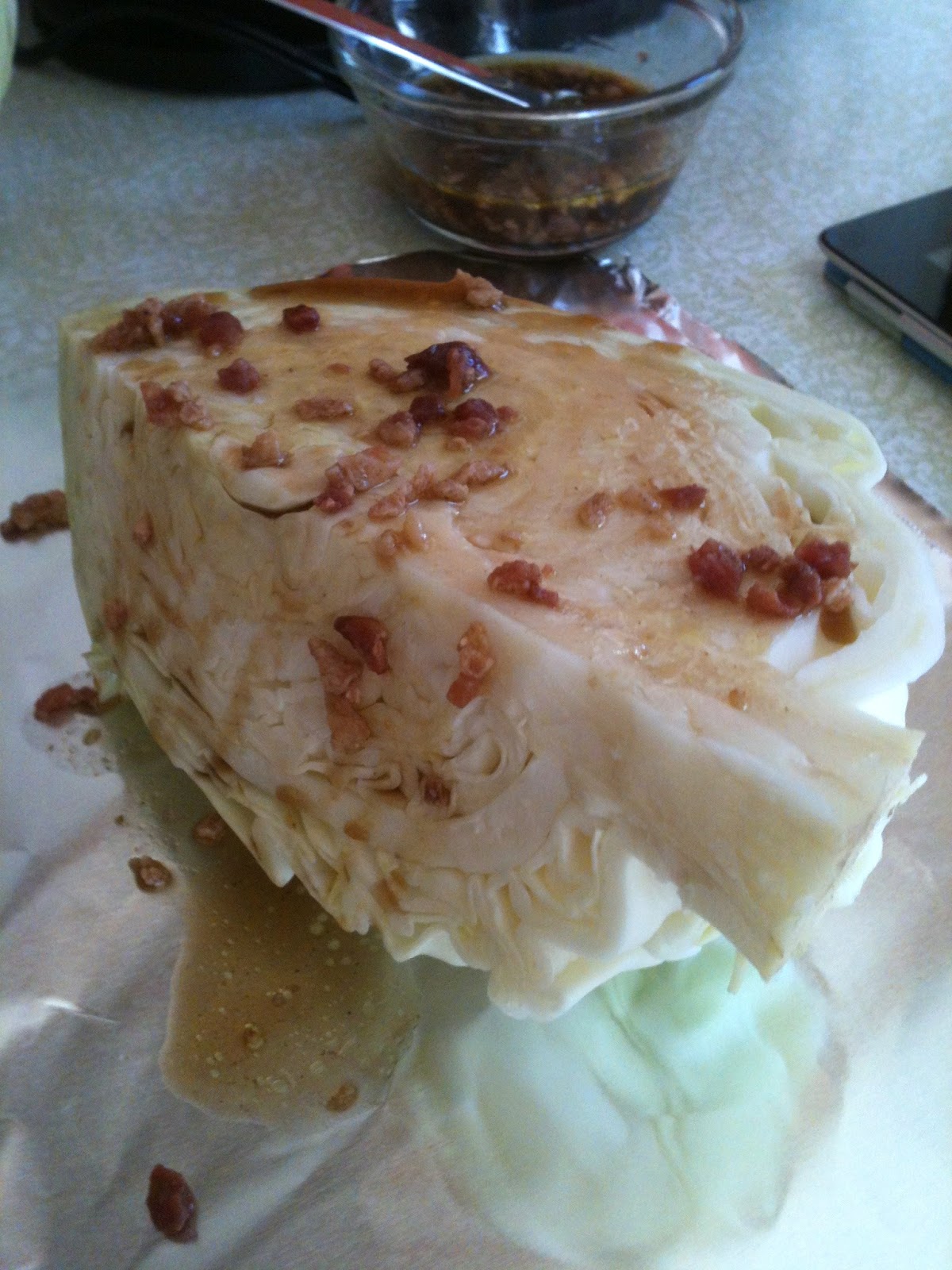 Holly Goes Lightly Oven Roasted Cabbage