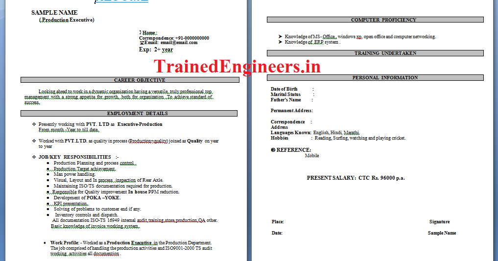 download resumes format for production engineers mechanical jobs steelpowerhydraulicengineeringweldingfabricationquality control - Production Engineer Sample Resume download resumes format for production engineers mechanical jobs steelpowerhydraulicengineeringweldingfabricationquality control - Production Engineer Sample Resume