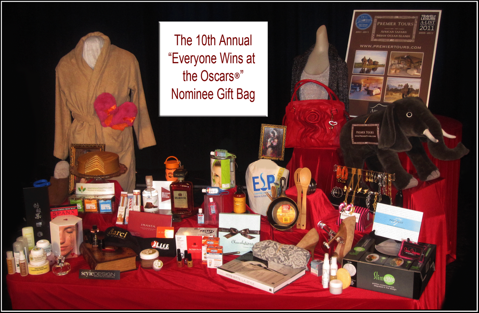 Beauty & All That Oscar's Nominees Swag Bag