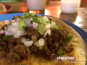El Chupacabra Picadillo Street Taco
