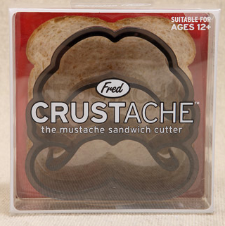 Fred & Friends CRUSTACHE Mustache Shaped Crust Cutter