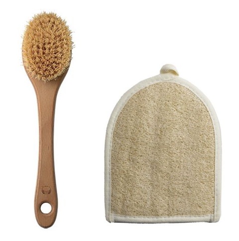 Loofah Mitt