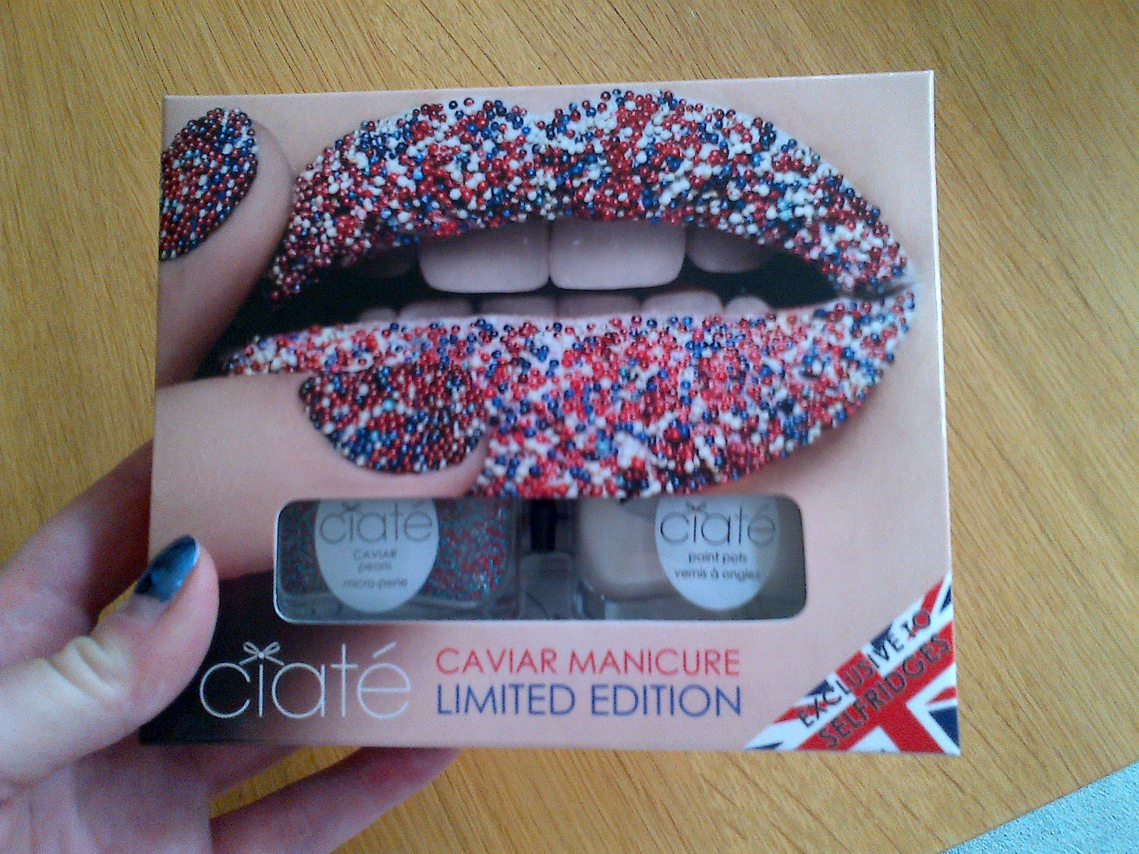 I've been wanting to try out the caviar manicure and a special Jubilee