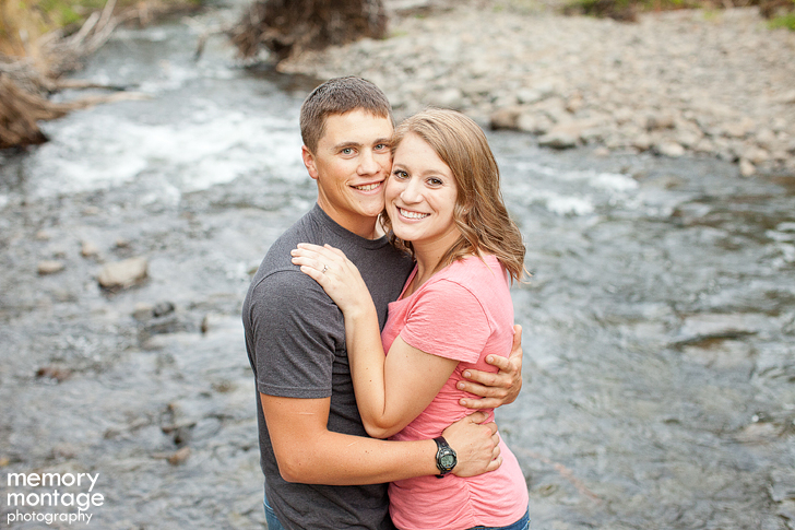 Yakima engagement session in the mountains