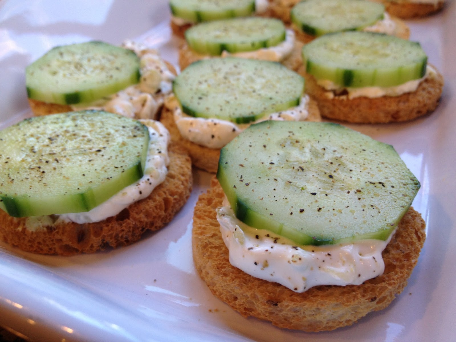 Tate's Kitchen cucumberrye tea sandwiches