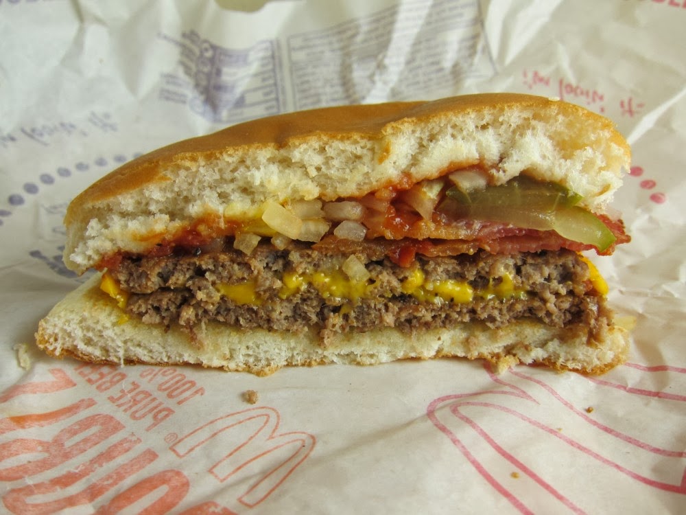 Review McDonald's Bacon McDouble Brand Eating