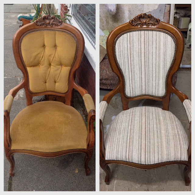 doyounoah French Louis Chair Reupholster